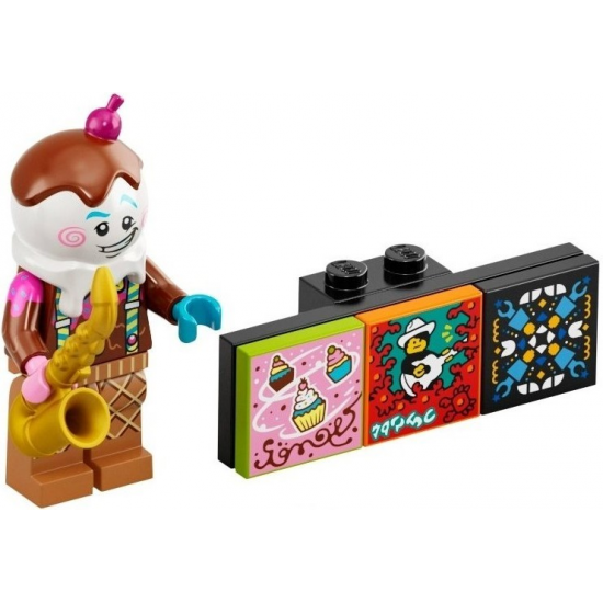 LEGO MINIFIGS Vidiyo Bandmates, Series 1 Ice Cream Saxophonist 2021